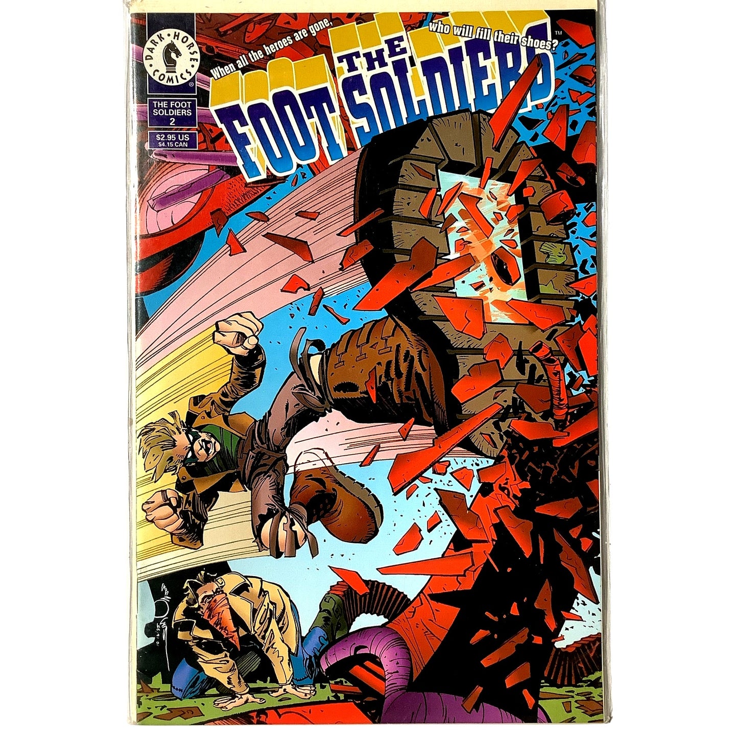 The Foot Soldiers #2, Feb 1996, Dark Horse, NM 9.4