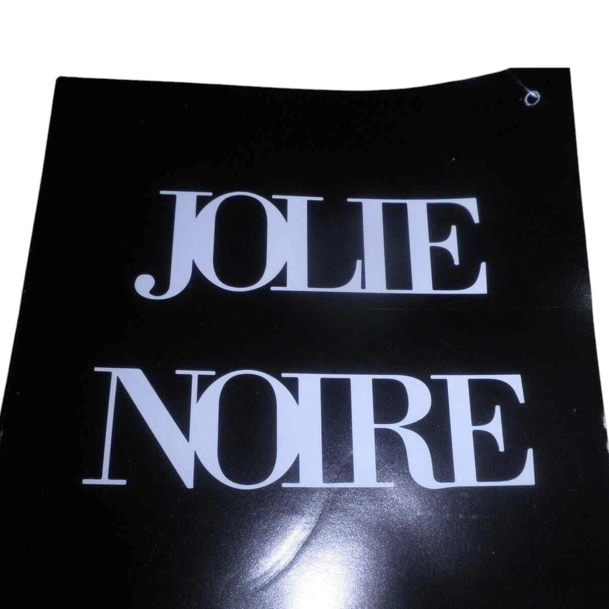Jolie Noire Men's Small Black History Graphic Print Short Sleeve Crewneck Tee