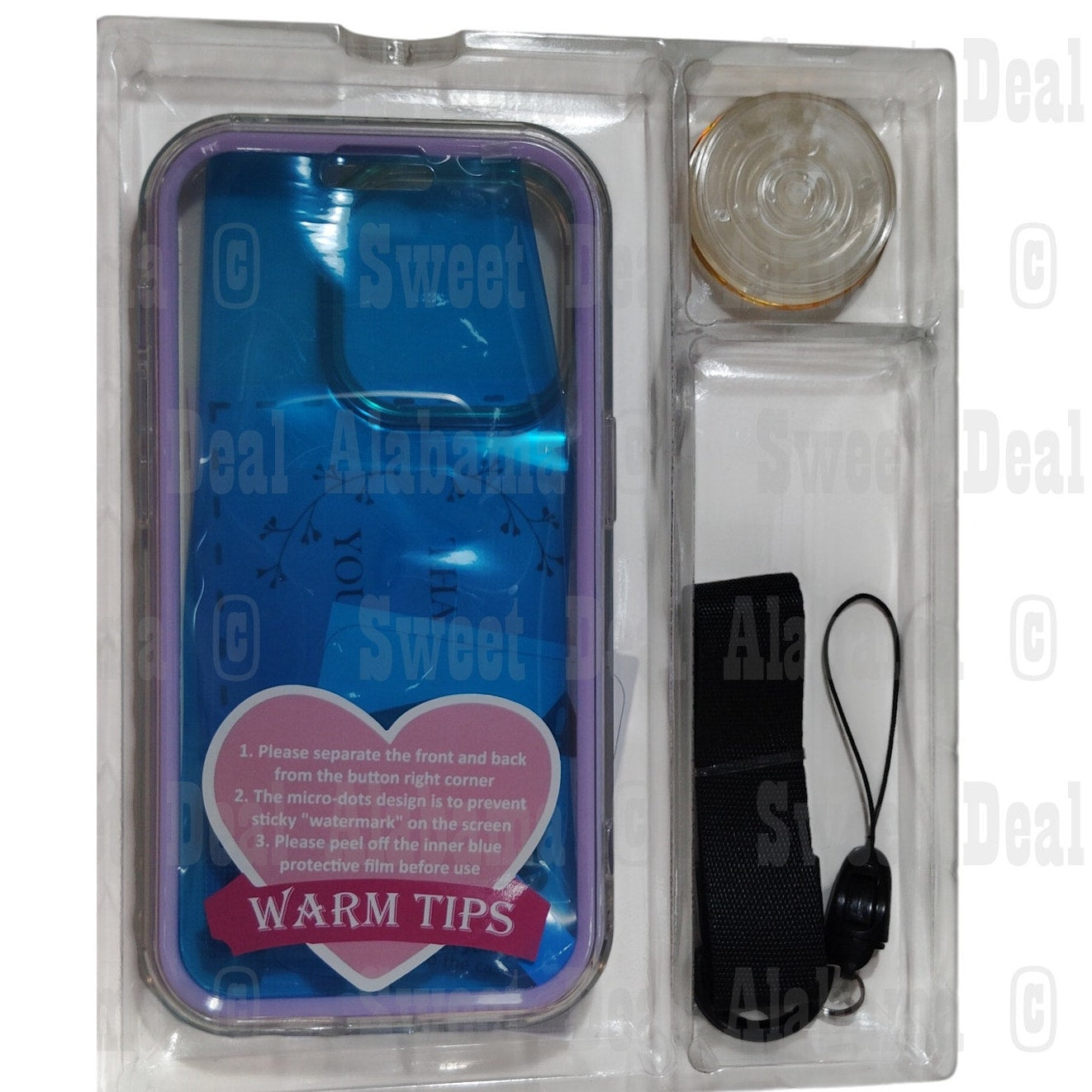 For iPhone 14 Pro (6.1" 2022 Release) Case, Featuring Clear Case, Hearts Design