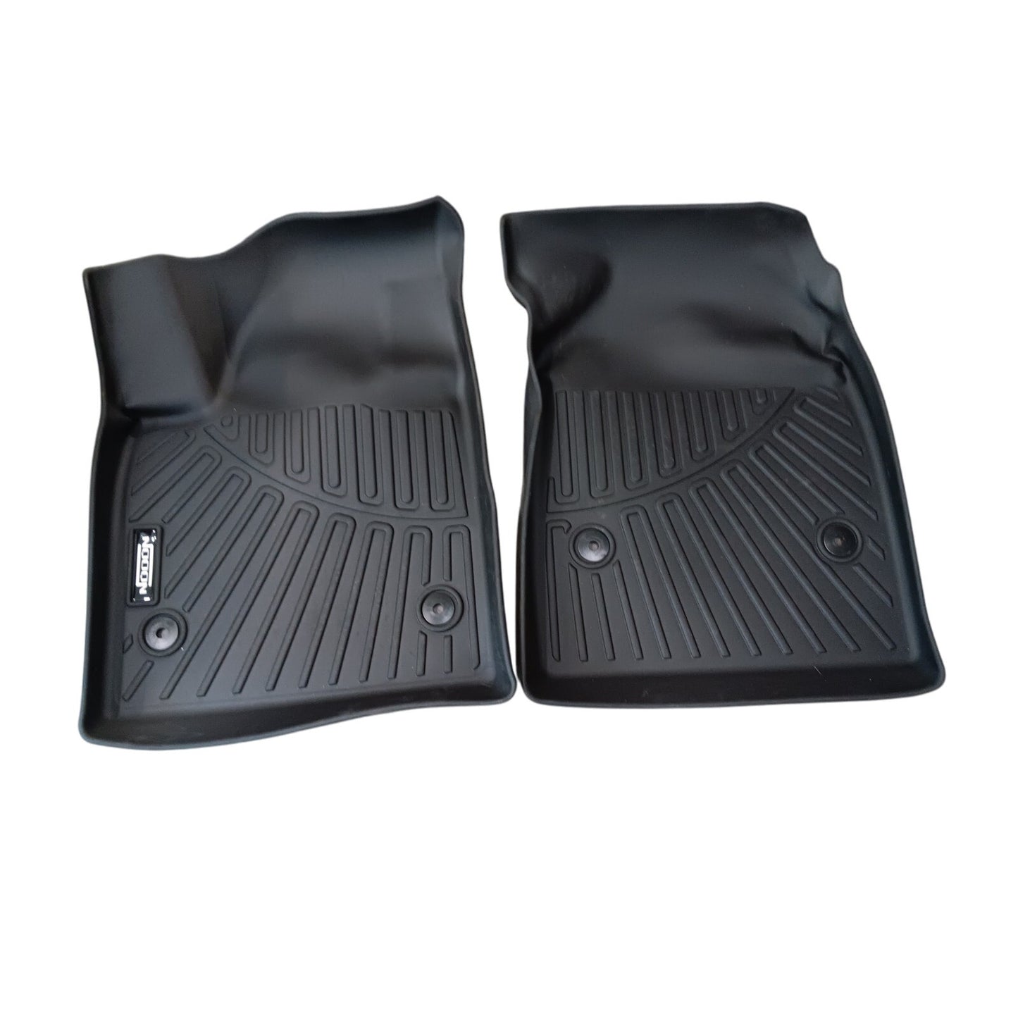 All-Weather Floor Mats & Cargo Liner Fits 2025 Cadillac Optiq, Black TPE 4PC Set