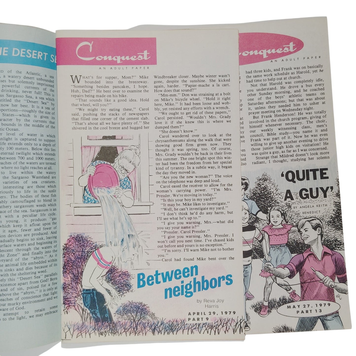 Conquest Spring 1979 Quarterly – 13-Part Weekly Christian Publication – 52 Pgs