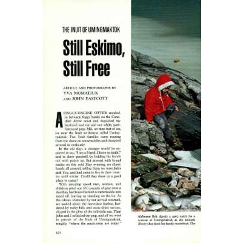 National Geographic Magazine NOV 1977, Kauai, Brazil, Europe, Montenegro, Eskimo
