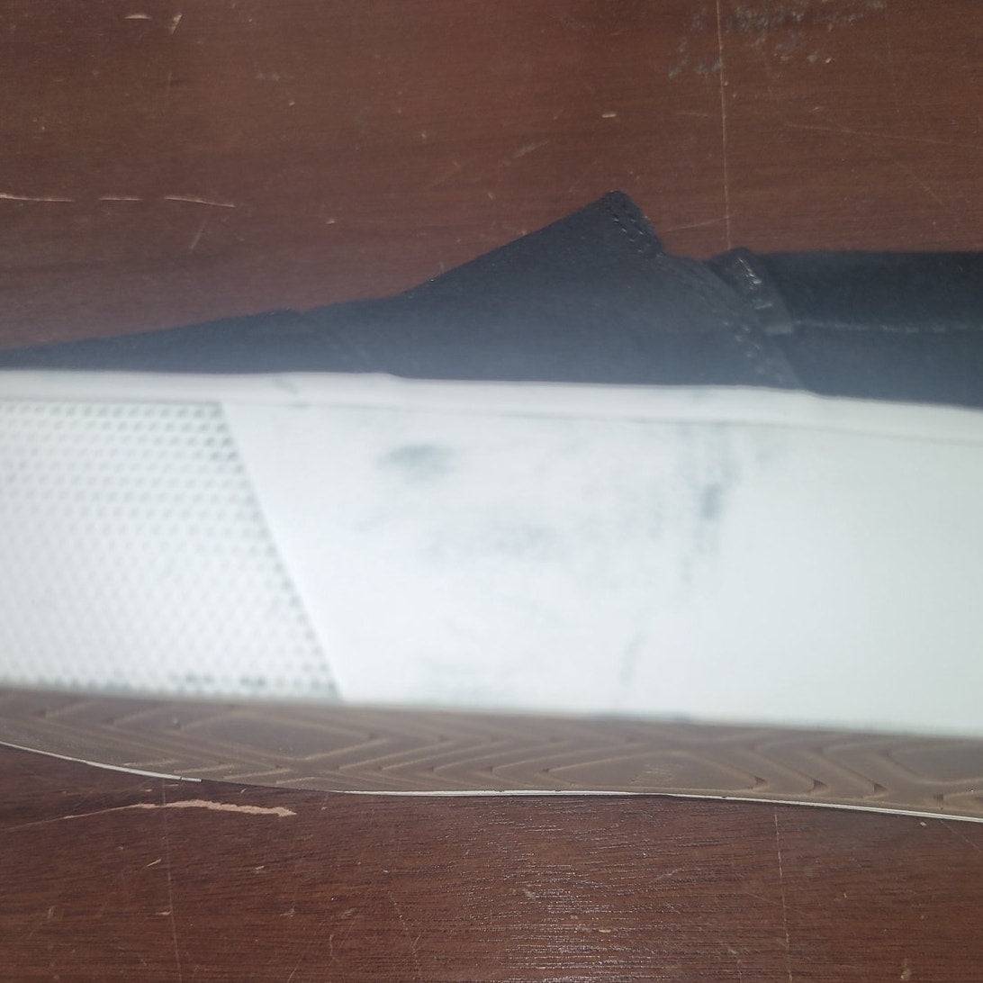 TOMS Women’s Fenix Platform Slip-On Sneaker – Black Suede, Size 8