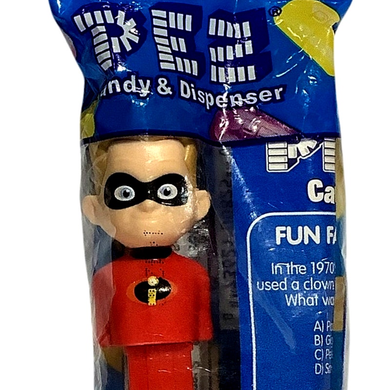 Pixar Incredibles 2 - Dash (Retired) Pez Candy Dispenser, Sealed NIP Product