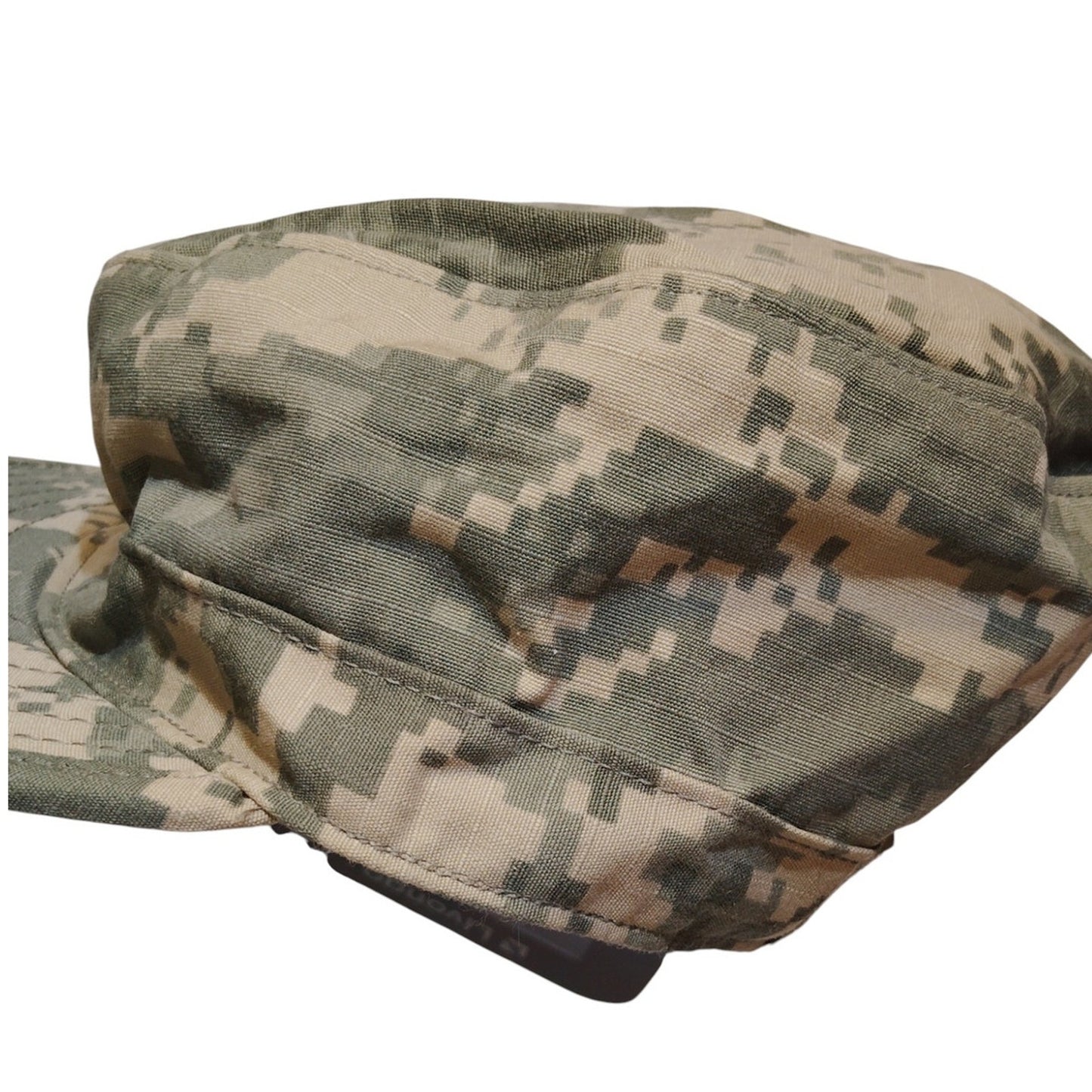 Digital ACU Camo Patrol Cap, Size 7-1/4, Ripstop, Bernard Cap Co., EUC