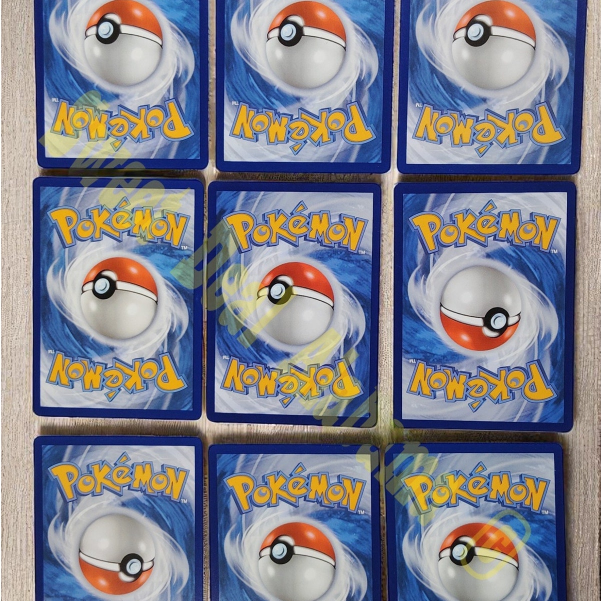 18 Random Pokémon Cards Pictured, Actual Photos Provided