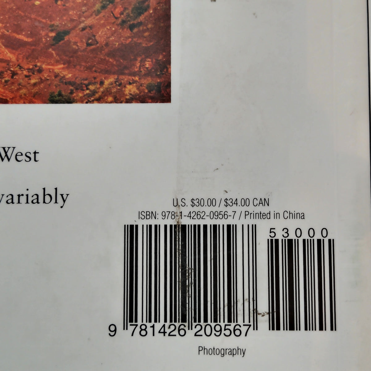 Greatest Photographs of the American West NatGeo 2012 Softcover - LN - One Owner