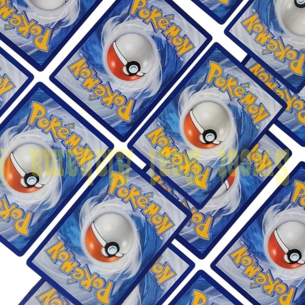 18 Random Pokémon Cards Pictured, Actual Photos Provided