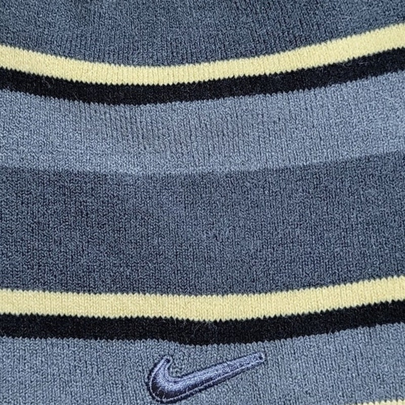 Nike Purdue Boilermakers Youth Striped Beanie Gray/Black/Old Gold, Size 8/20