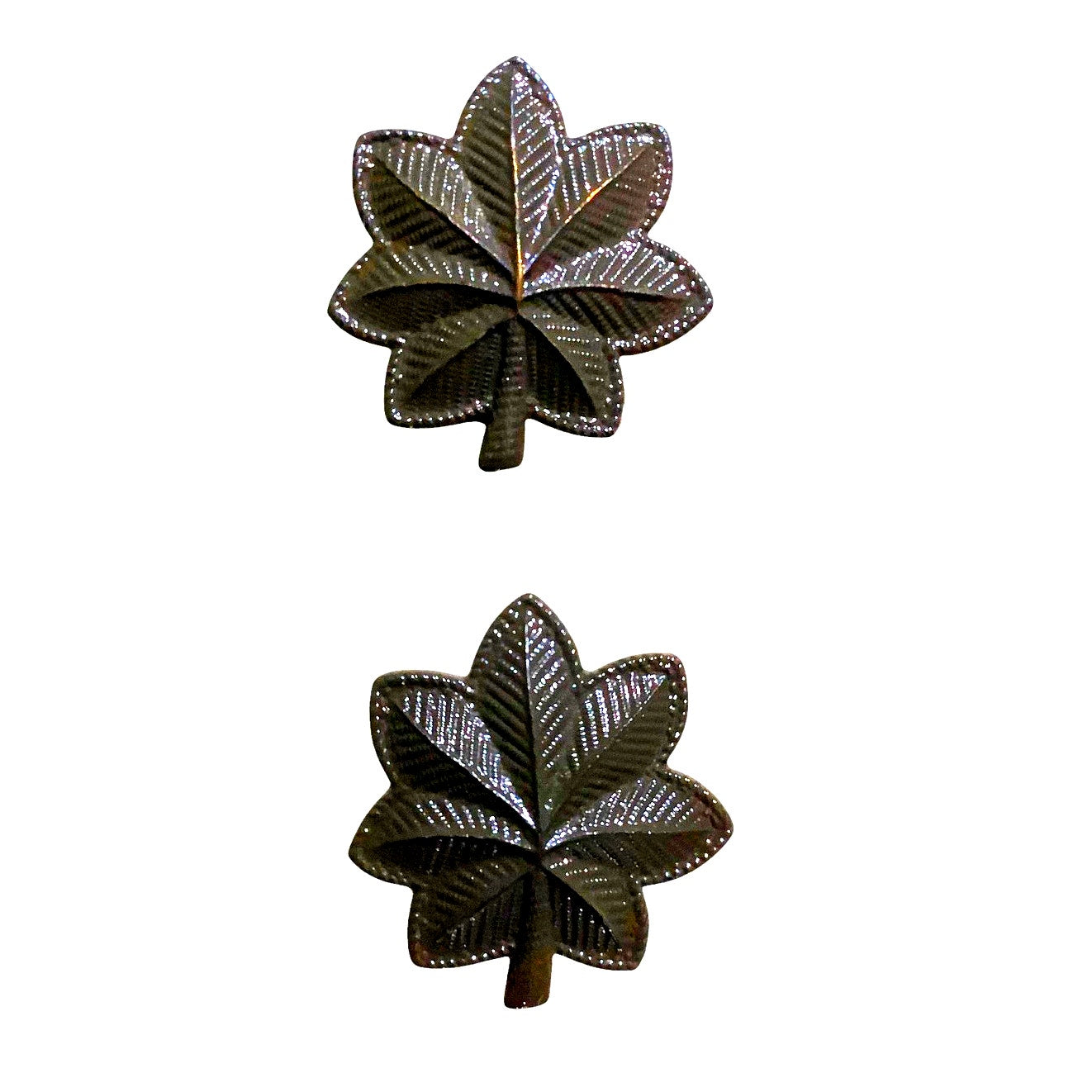 1 Set U.S. Army Subdued ACU Major Oak Leaf Insignia Pins- Vintage Military 1"x1"