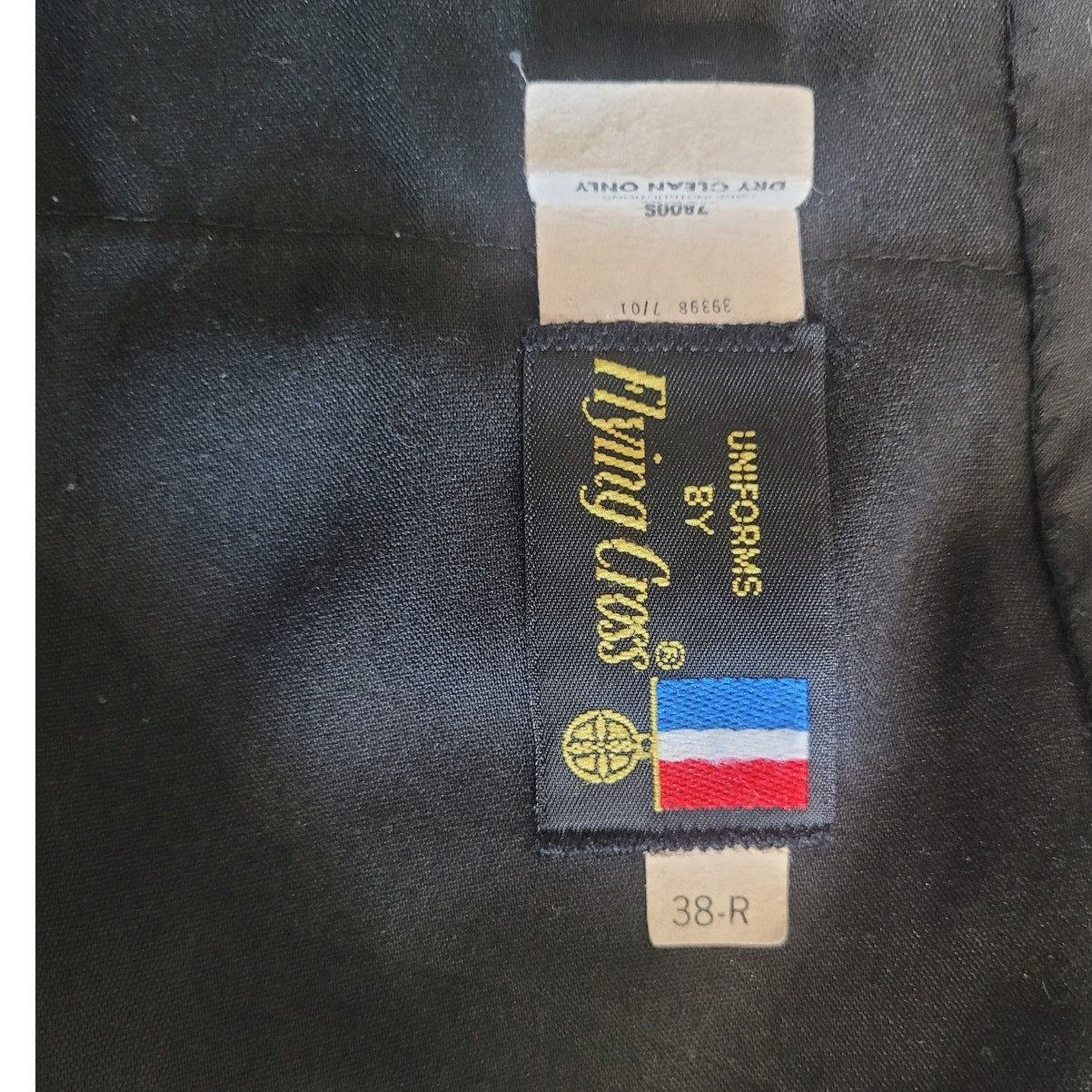 Flying Cross Class A Trousers - 38R - 55/45 Poly-Wool Blend, Blue Shade 3346