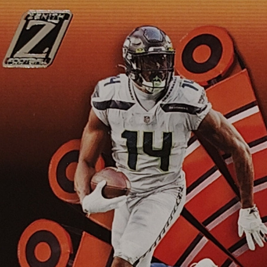 DK Metcalf, Seattle Seahawks, NFL 2022 Panini-Zenith Card 99, EX/NM