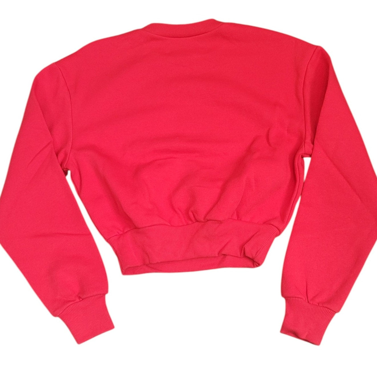 Wild Fable Cropped Sweatshirt – Red Small | Pullover, Long Sleeve, Crew Neck