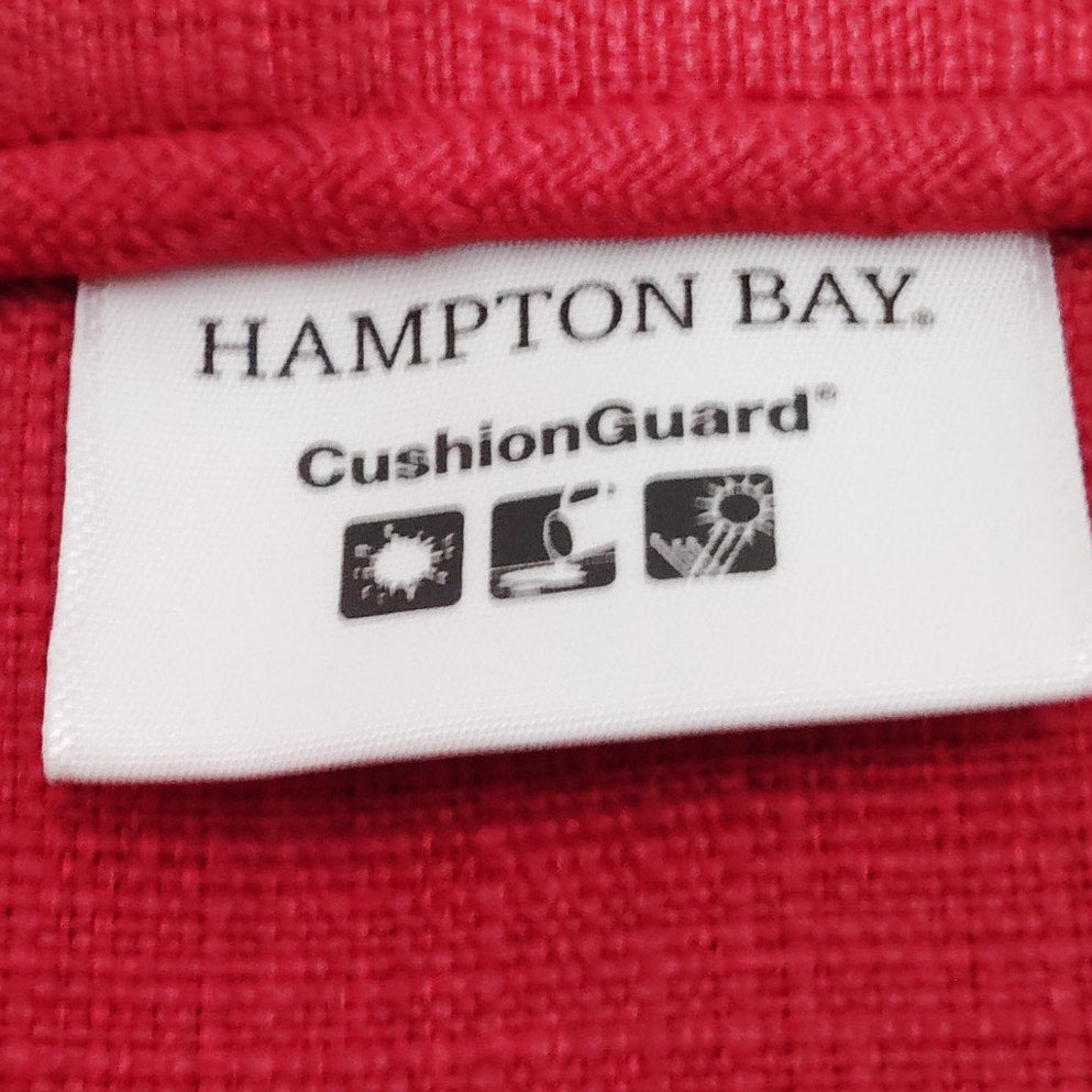 Outdoor Cushion Slipcover – 20" W × 19" D × 3" H, Red CushionGuard Fabric