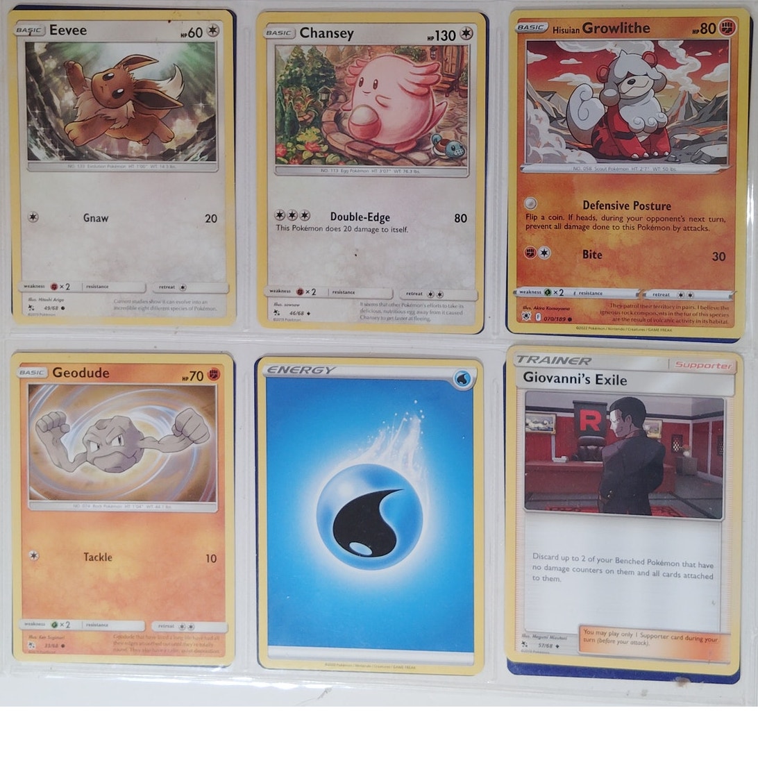 18 Random Pokémon Cards Pictured, Actual Photos Provided