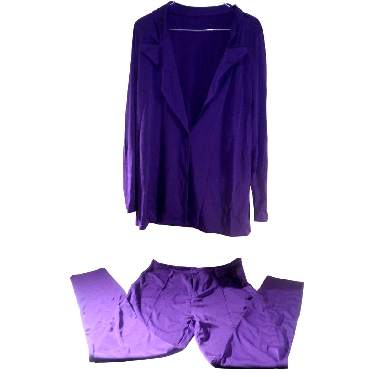 Women's 2 Piece Outfit Deep V, L/S, Blazer (43 Bust) & Pants (31W, 41H, & 30L)