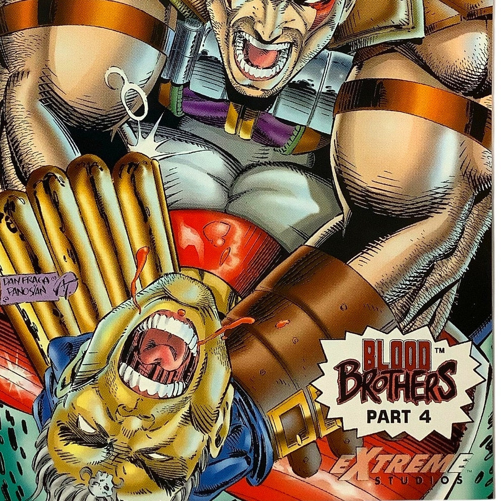 Bloodstrike #3, Blood Brothers Part 4, Jul 1993, NM 9.4, Image Comics