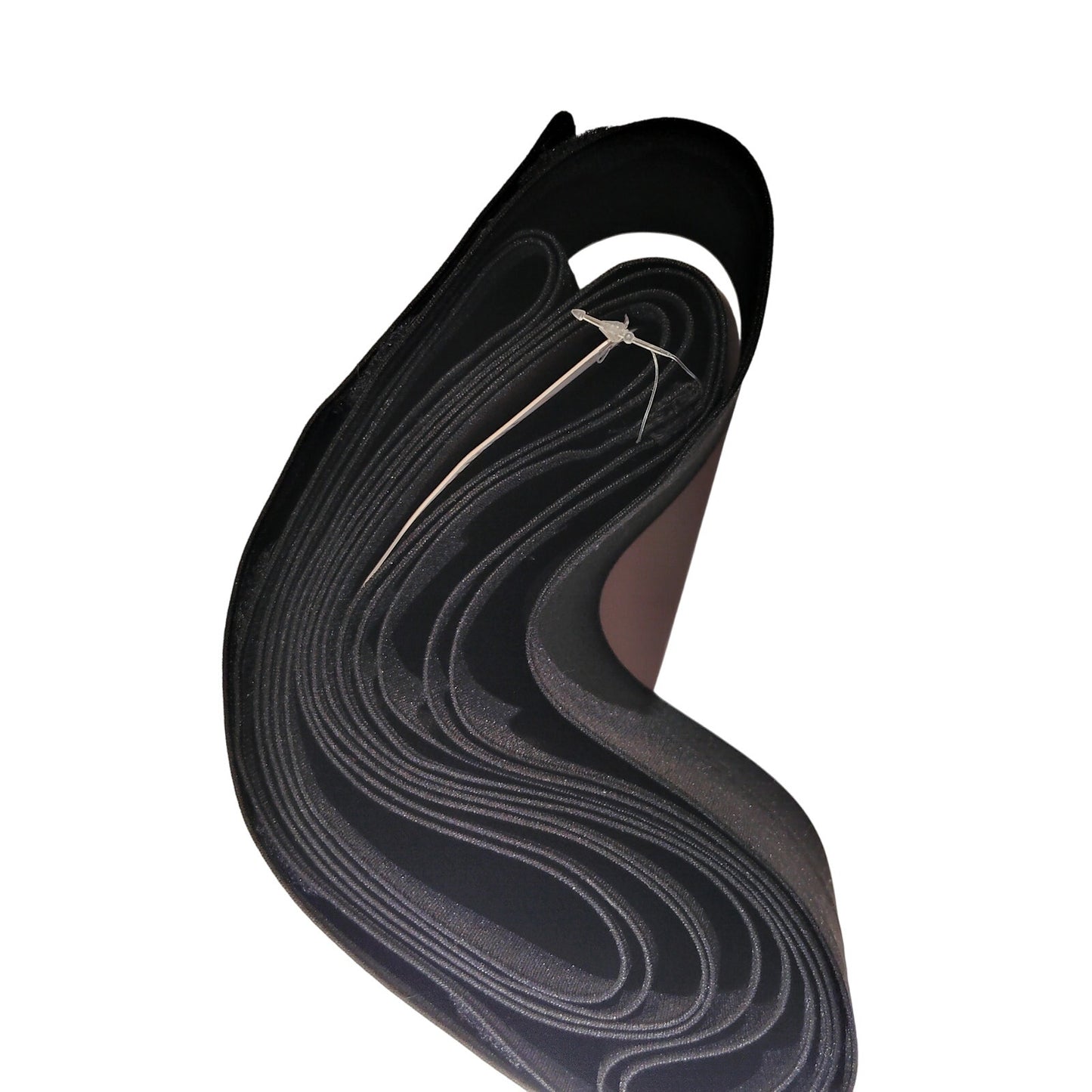Waist Trainer Bandage Wrap Trimmer Belt One Size Aa/Black 157.2" (13.1') x 4.9"