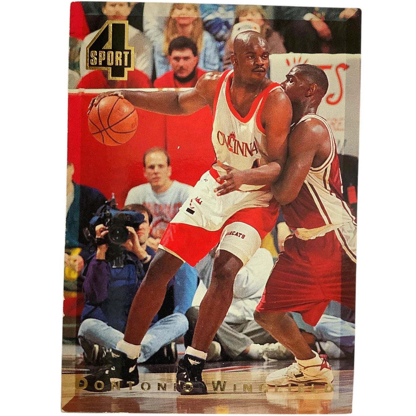 Dontonio Wingfield, Univ. of Cincinnati (F), Classics 1994, 4Sport Card 37, EXC