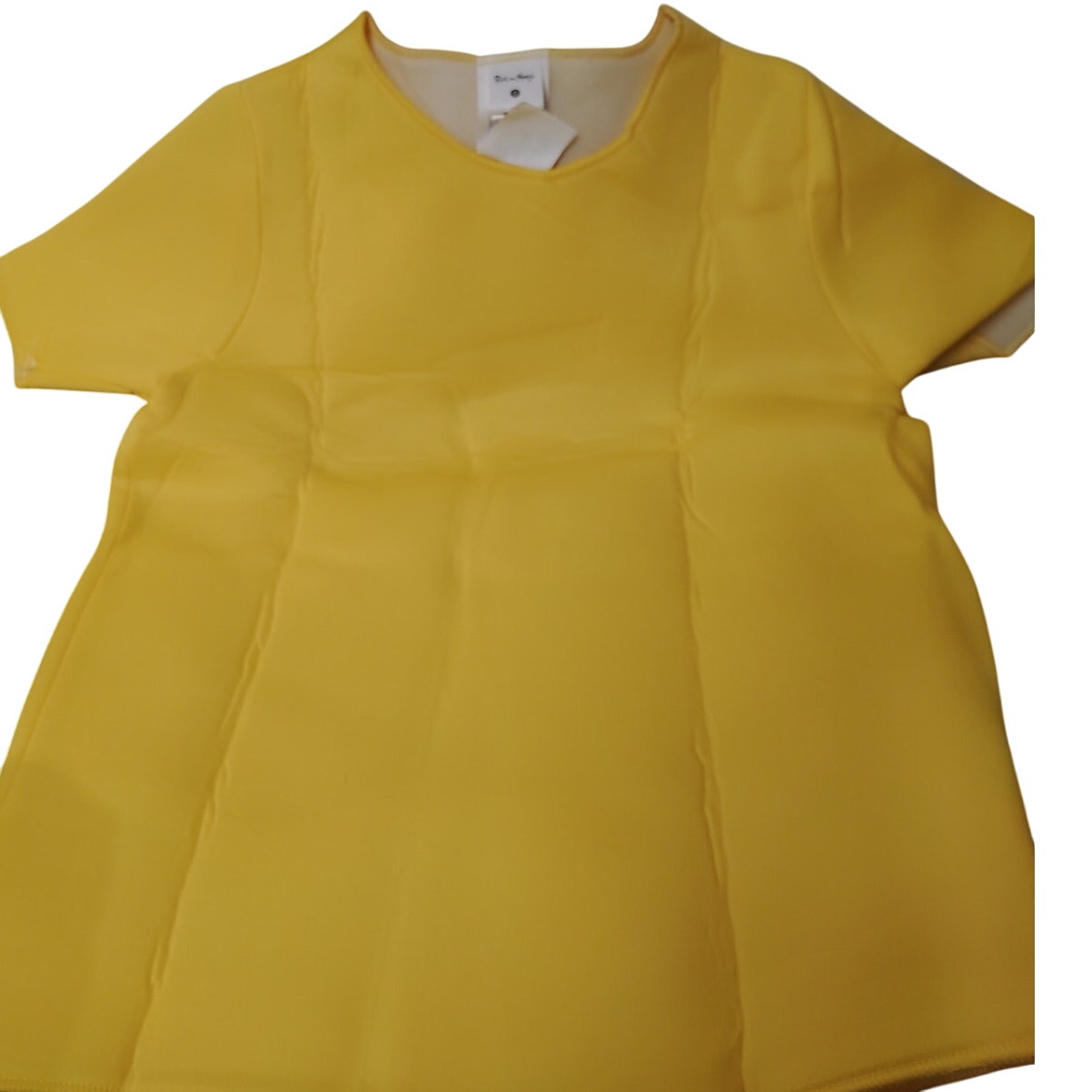 Morty Smith 3D Built-Out Yellow Costume Shirt Kids XL (14-16) Shirt Only