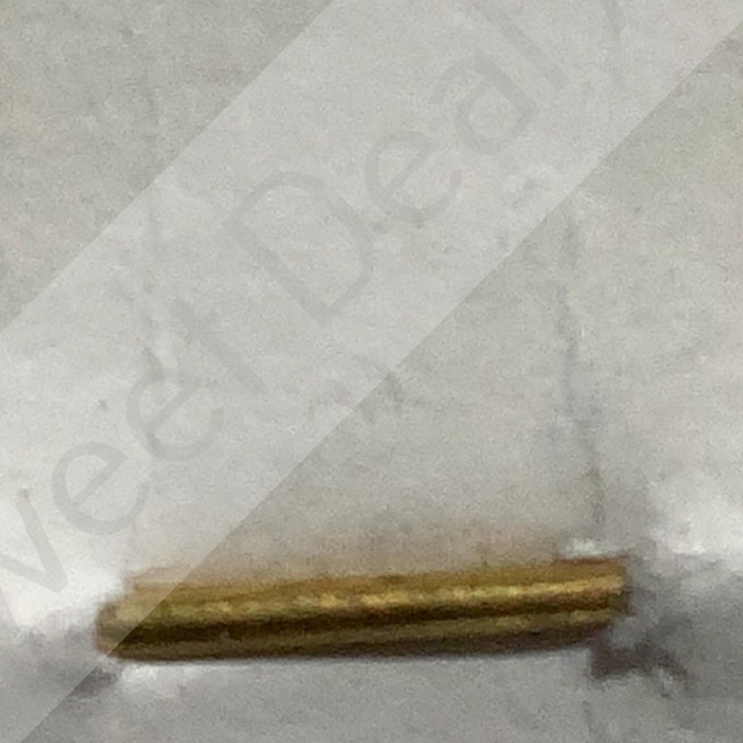 Early/Mid 1900s Brass C-Clasp "99" Collar Device 3/8"H Hat / Lapel Pin