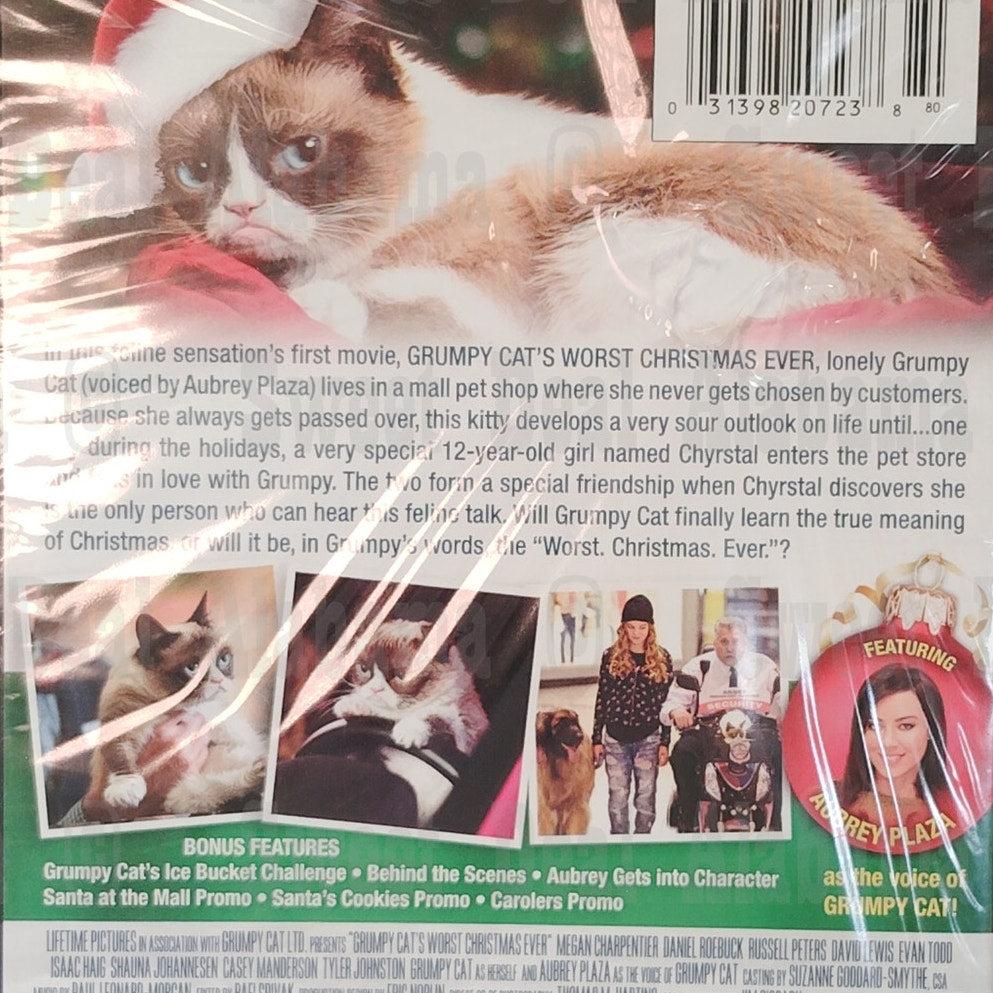 Grumpy Cat's Worst Christmas Ever (2014 DVD) Family Viewing Holiday, Comedy
