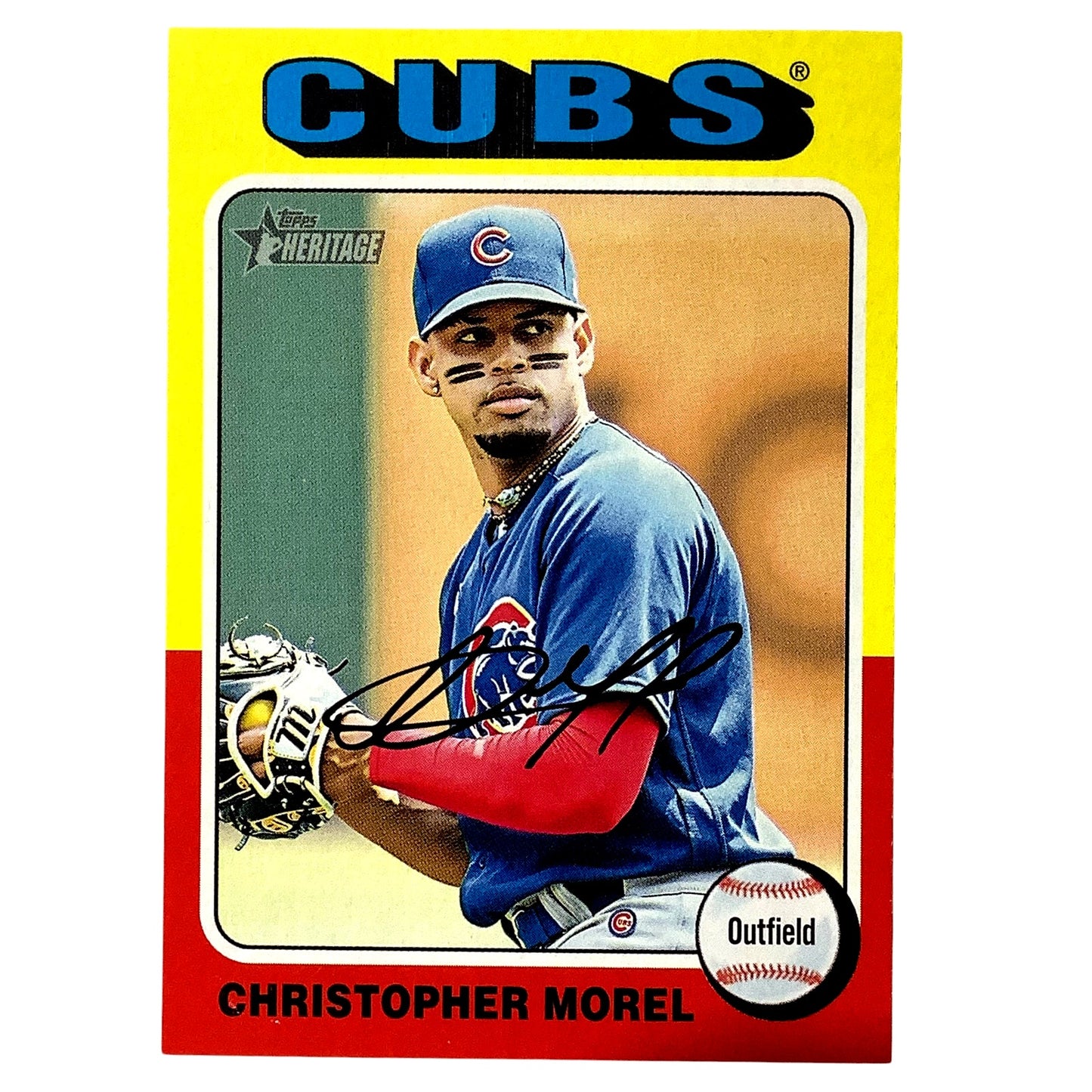 2024 Topps Heritage - Christopher Morel, OF, Chicago Cubs, Card #316, NM+