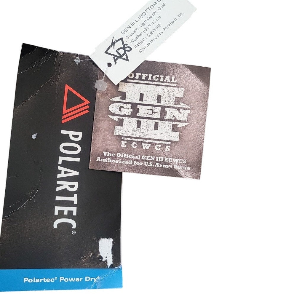 Polartec Cold Weather Drawers – Small-Reg | Coyote Brown | FR Thermal Base Layer