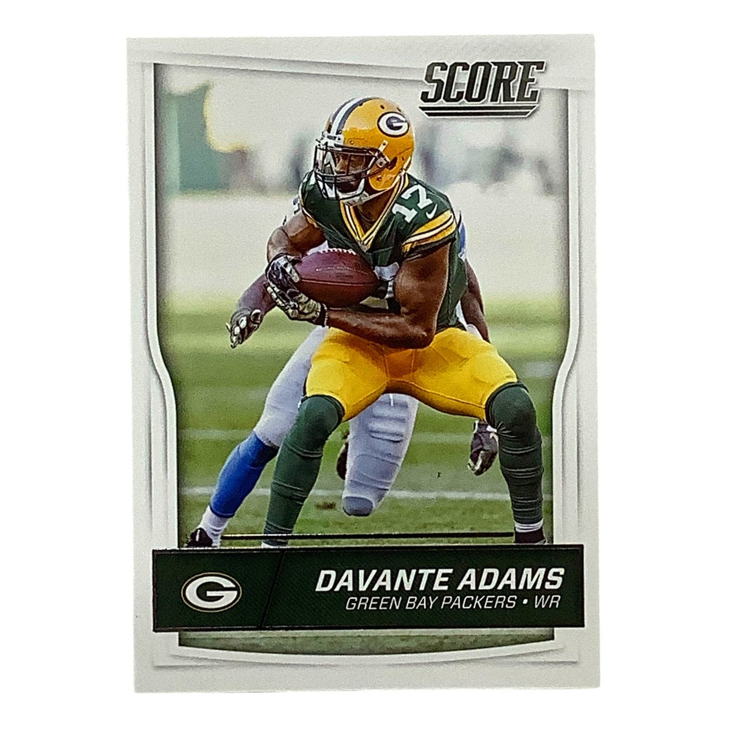Davante Adams, Green Bay Packers, NFL Panini Score 2016 Card 123, EX/NM