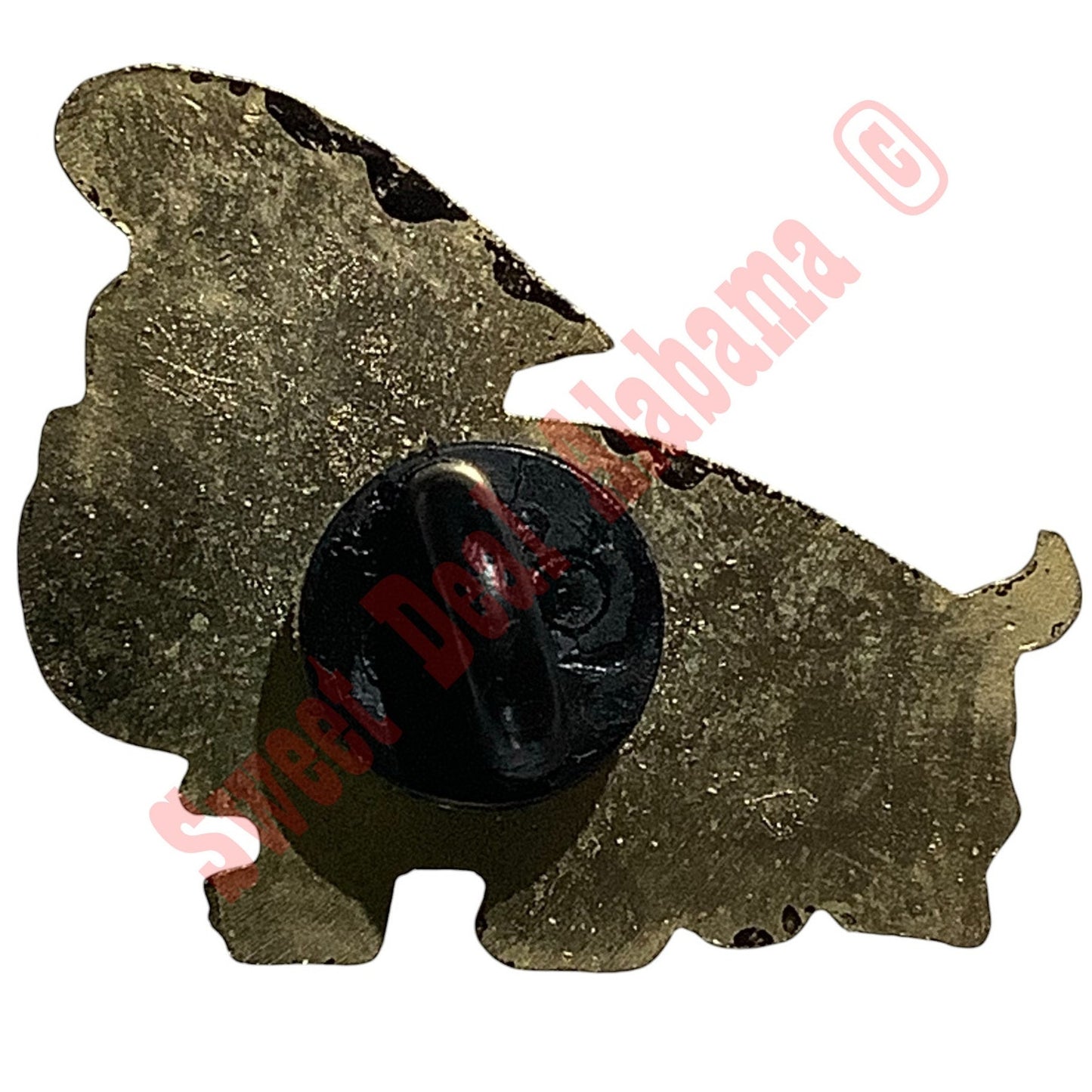 Vintage USMC Bulldog - Hat, Lapel or Tie Pin, 1"H x 1-1/4"W