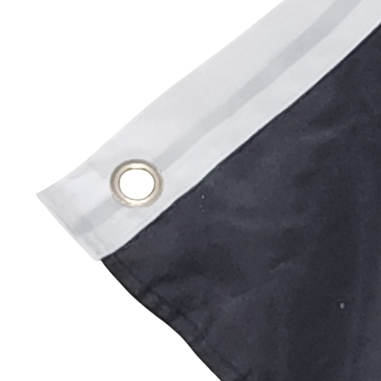 Honda Flag 3×5 ft Black White Logo Polyester Canvas Header Brass Grommets