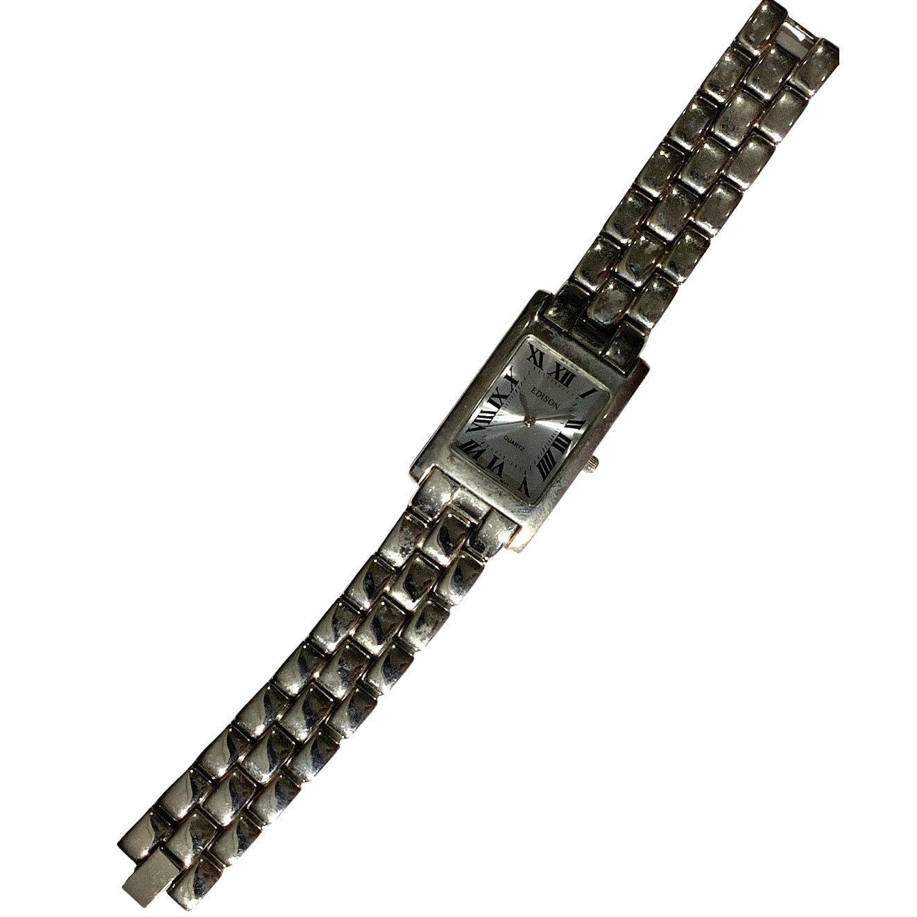 Vintage Edison 19mm Quartz Watch Rectangular, Non-Operable