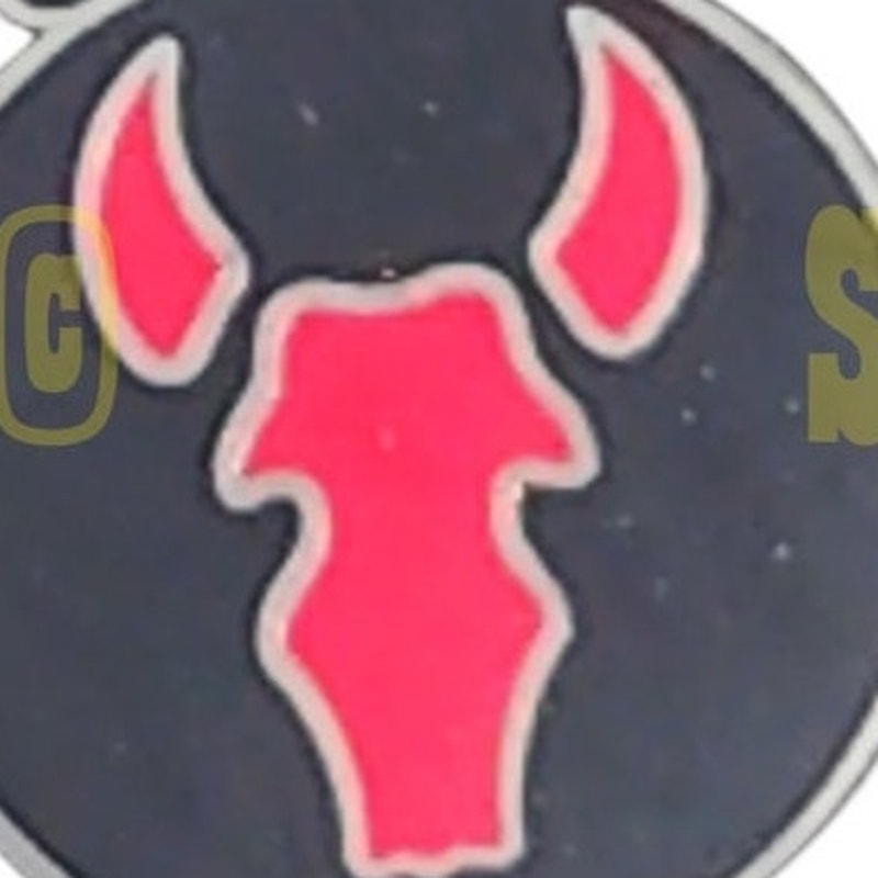 34th Infantry Division CSIB Hat, Lapel or Brooch Collectors Pin 1"H x 7/8"W