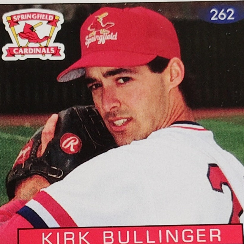 Kirk Bullinger, Springfield Cardinals, #262, 93-94 Fleer Excel Minor Leagues