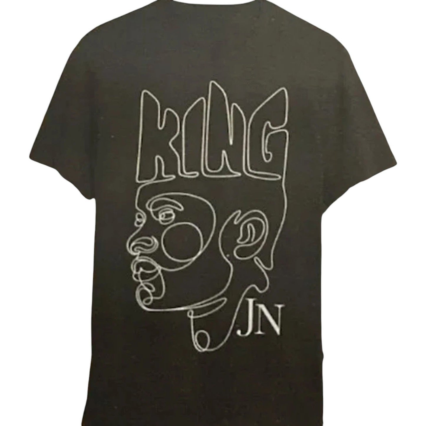 Jolie Noire Men's Small Black History Graphic Print Short Sleeve Crewneck Tee