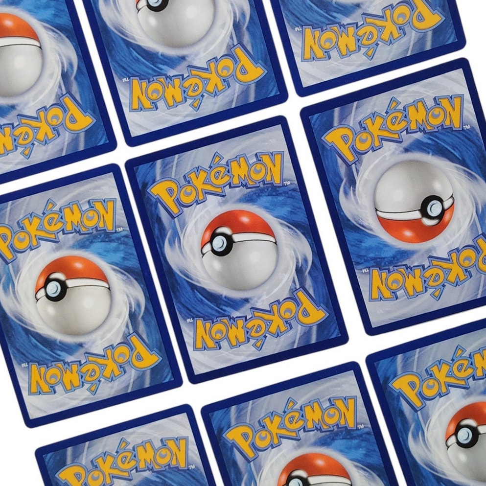 18 Random Pokémon Cards Pictured, Actual Photos Provided