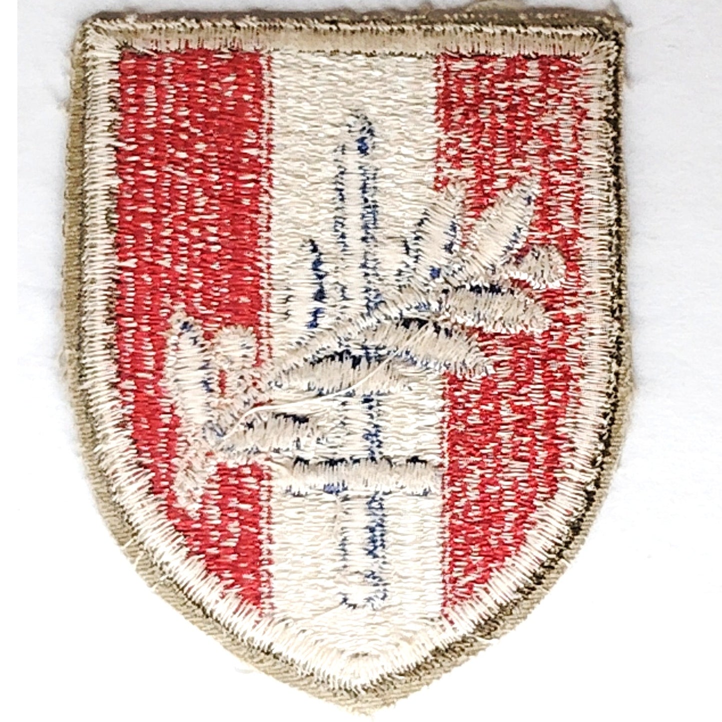 USFA Shoulder Sleeve Insignia Austria Occupation Patch Sew‑On 3" × 2‑1/4"