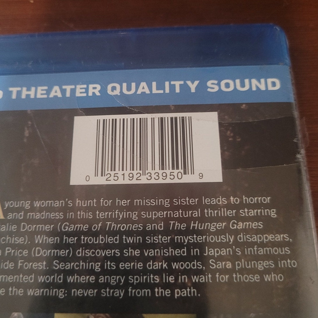 The Forest Blu-ray 2016 Horror Thriller, Suspense Mystery Japan Suicide Forest