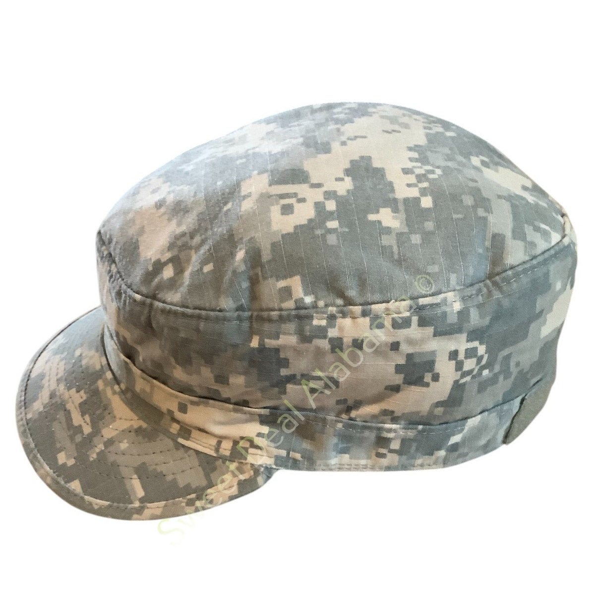 Vintage U.S. Military Personnel ACU Patrol Cap, Digital Camo, 6-5/8, EUC