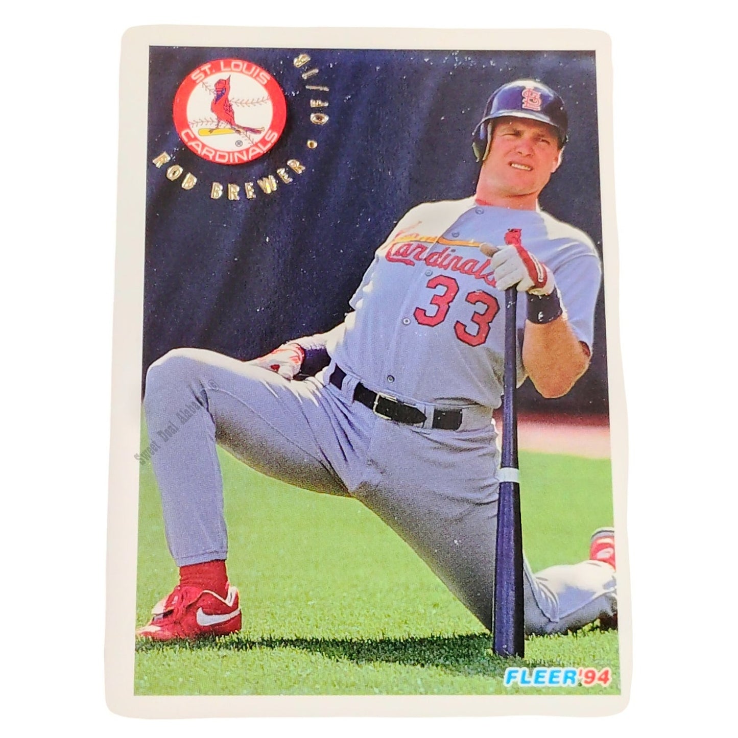 Rod Brewer, St. Louis Cardinals, #629, 1994 Fleer Baseball Collector's Card