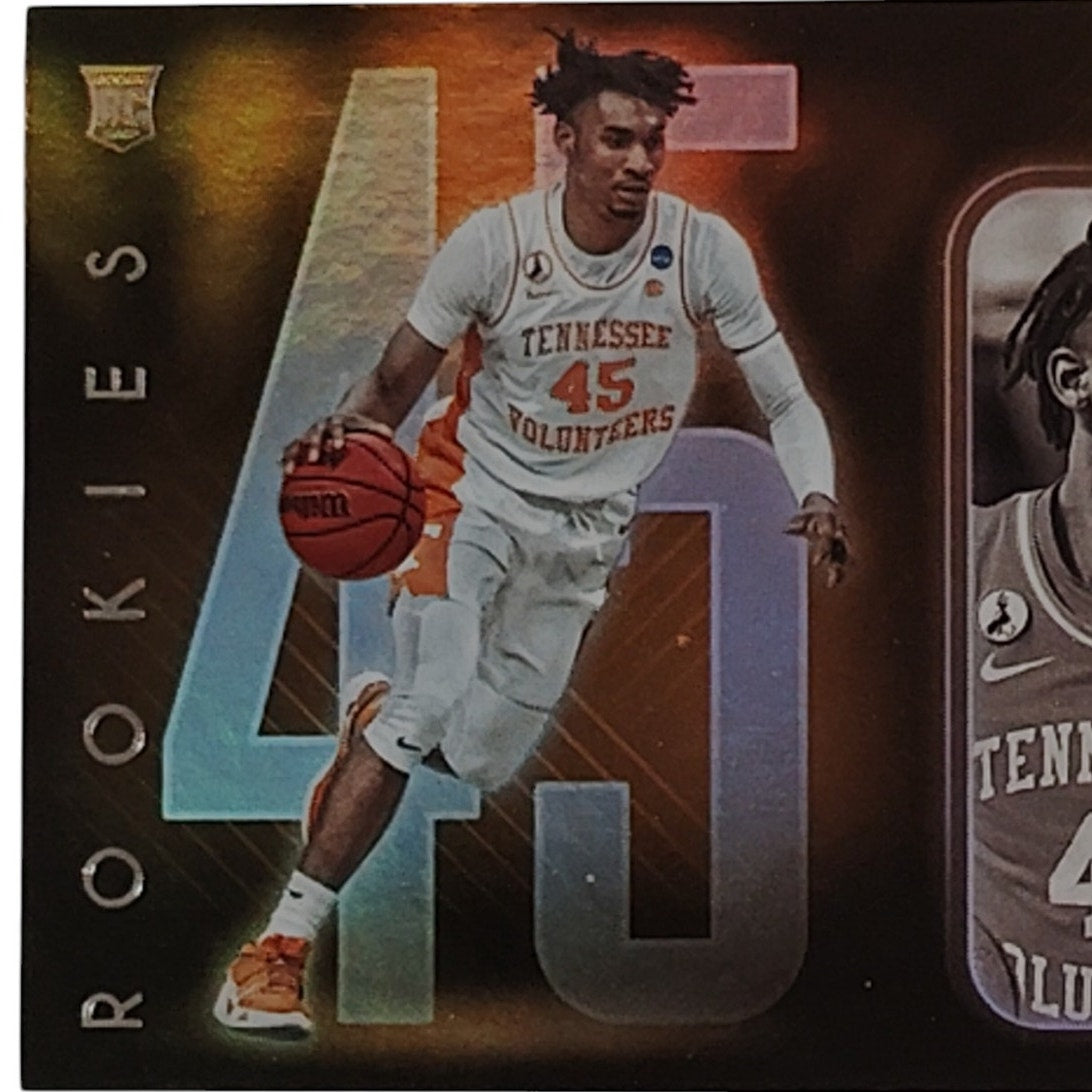 Keon Johnson, Tennessee Volunteers, 2021 Panini-Chronicle's Gala Draft Picks 186