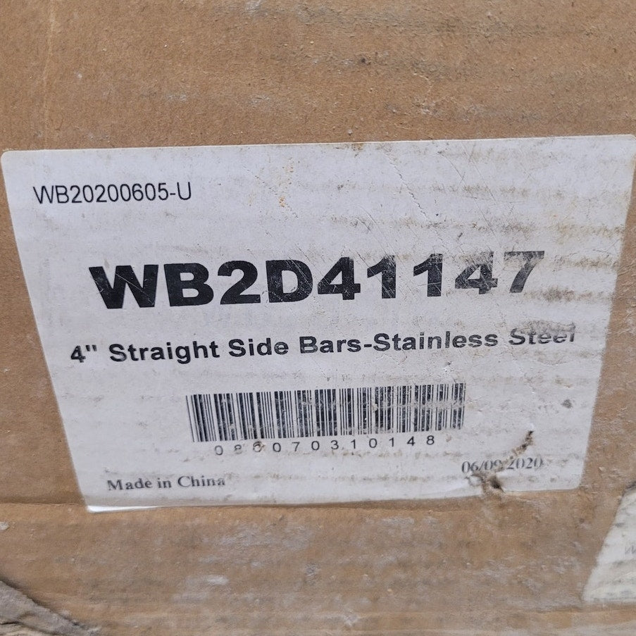 4" Nerf Bars Kit Compatible with 2009-2018 Dodge Ram 1500 +More (Details Within)