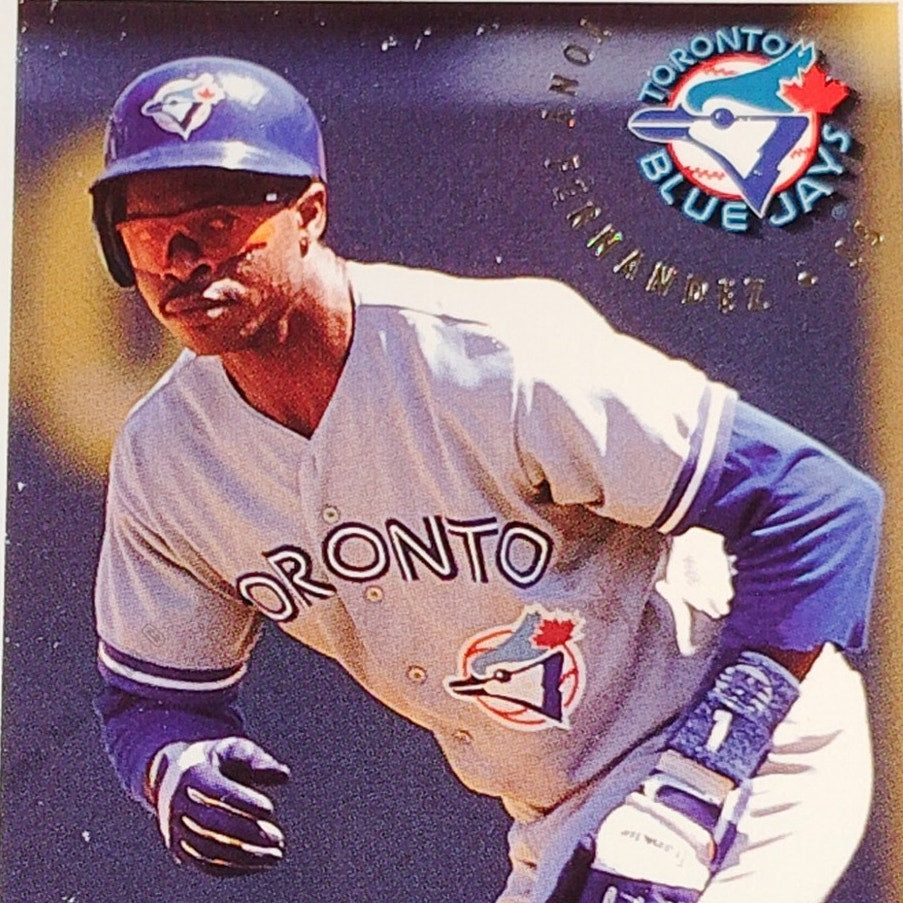 Tony Fernandez, Toronto Blue Jays, #331, 1994 Fleer Baseball Collector's Card