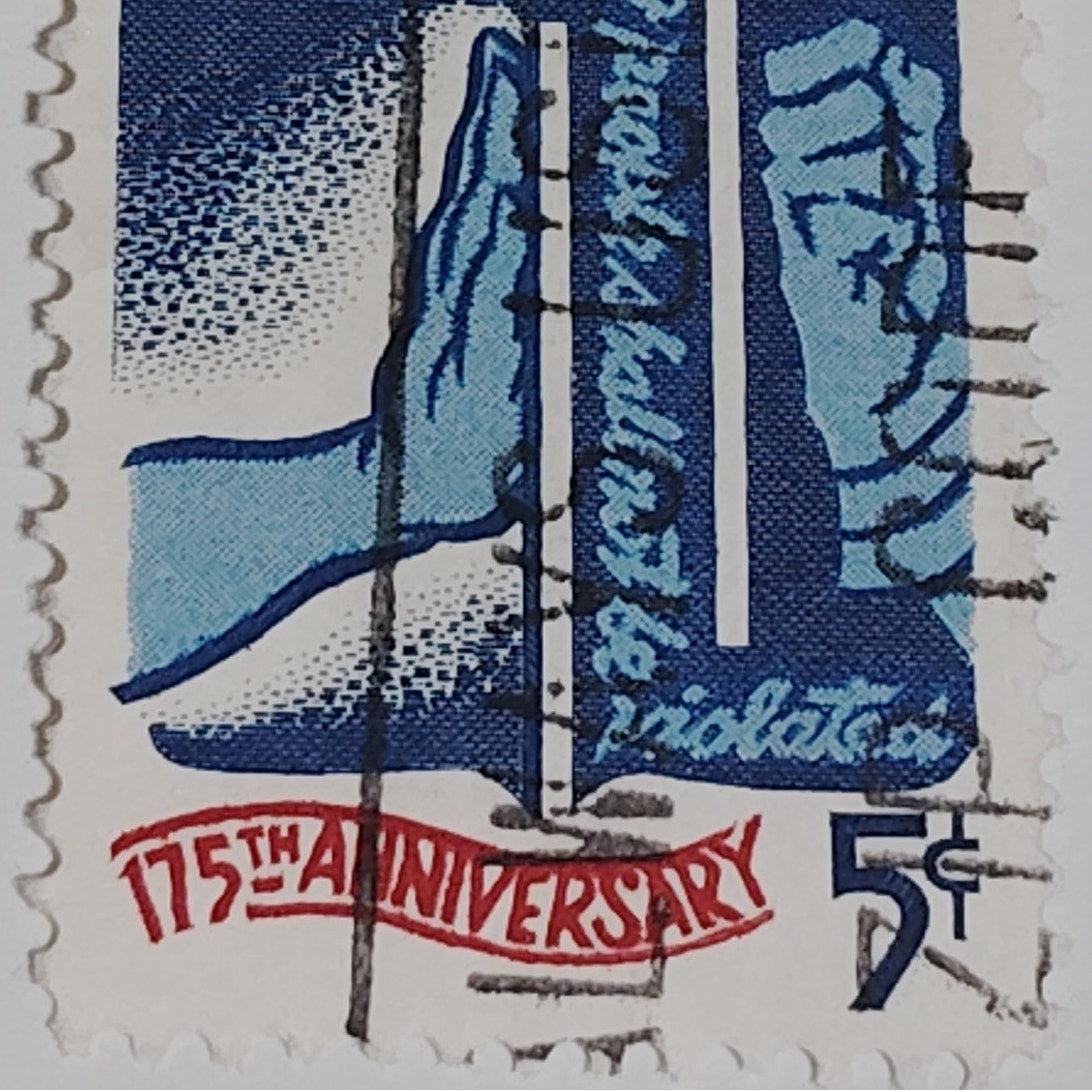 1966 Scott #1312 – 5¢ Bill of Rights / 175th Anniversary – Canceled