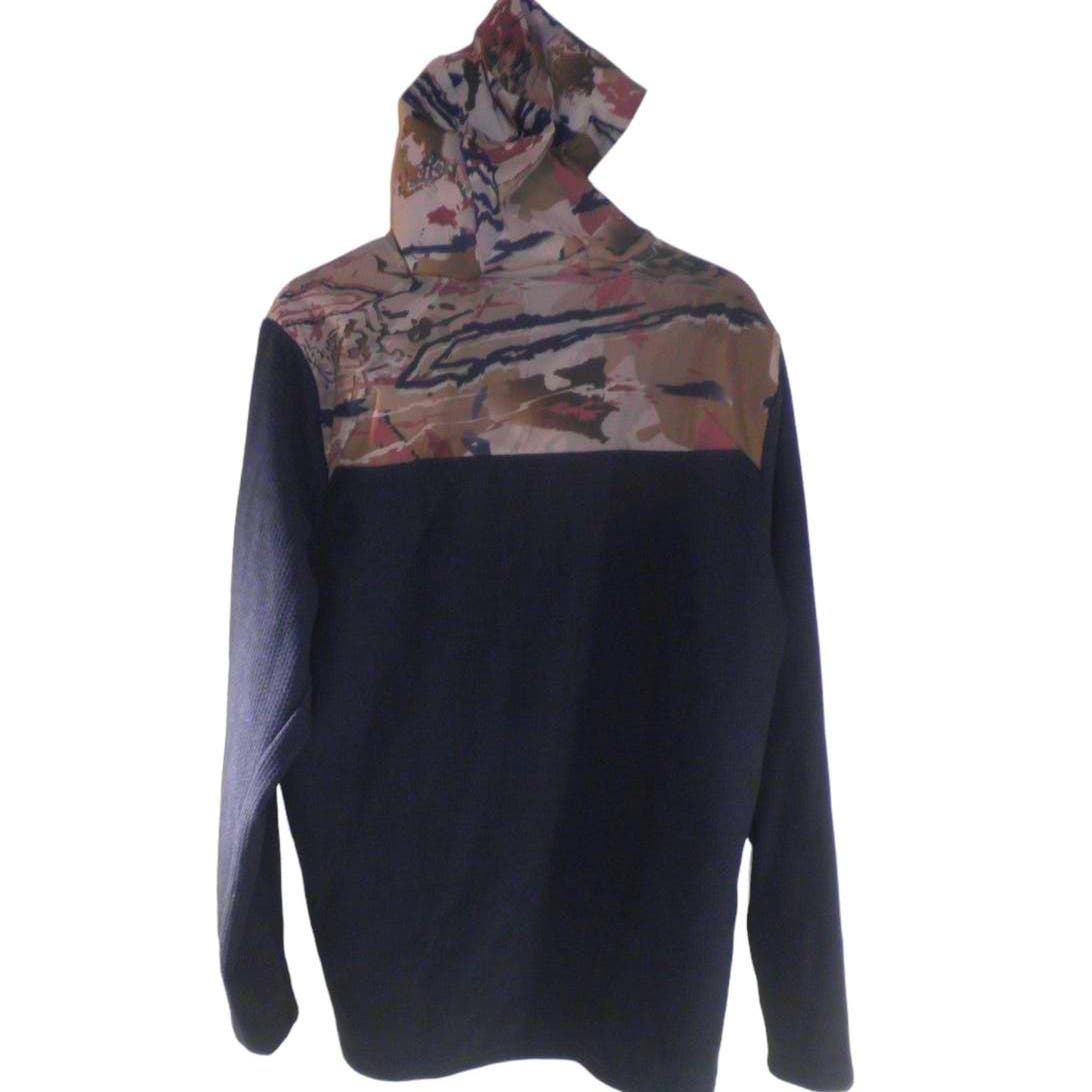 Under Armour Men's Specialist Grid ½ Zip Hoodie, Camo/Black, Medium