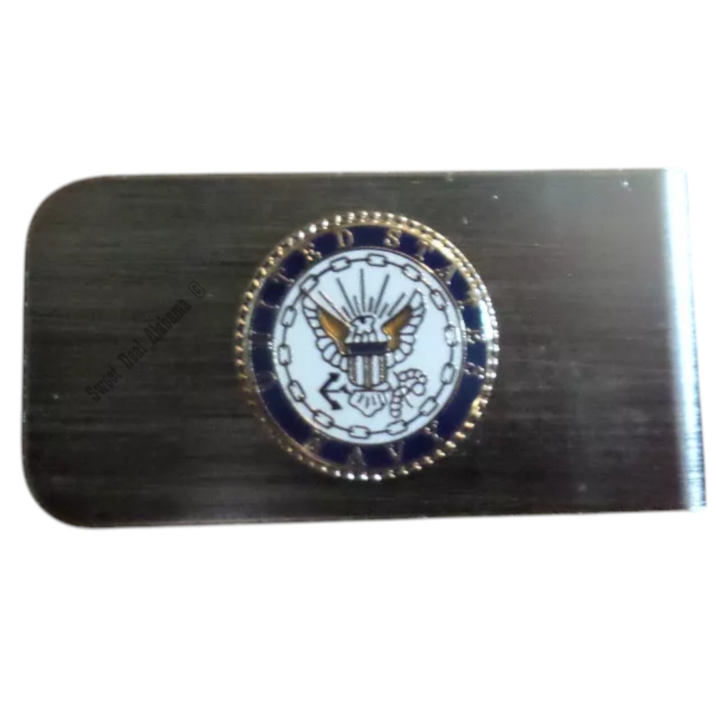 United States Navy Money Clip (1-7/8"W x 1"H w/ 3/4" Emblem)