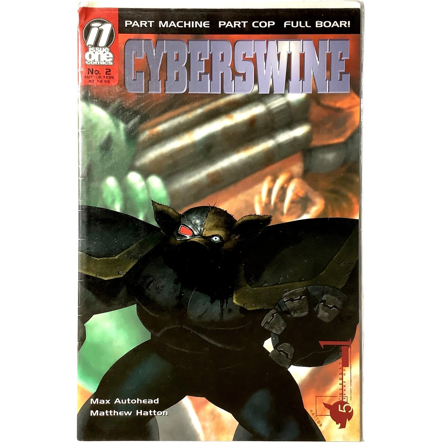 Cyberswine #2, March 1997, i1 Issue One Comics, NM 9.4