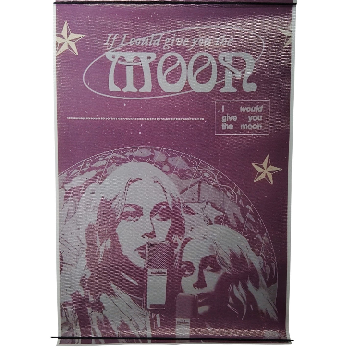 Phoebe Bridgers If I Could Give You The Moon Canvas Print Poster, Indie Music Art, 12x16" Unframed