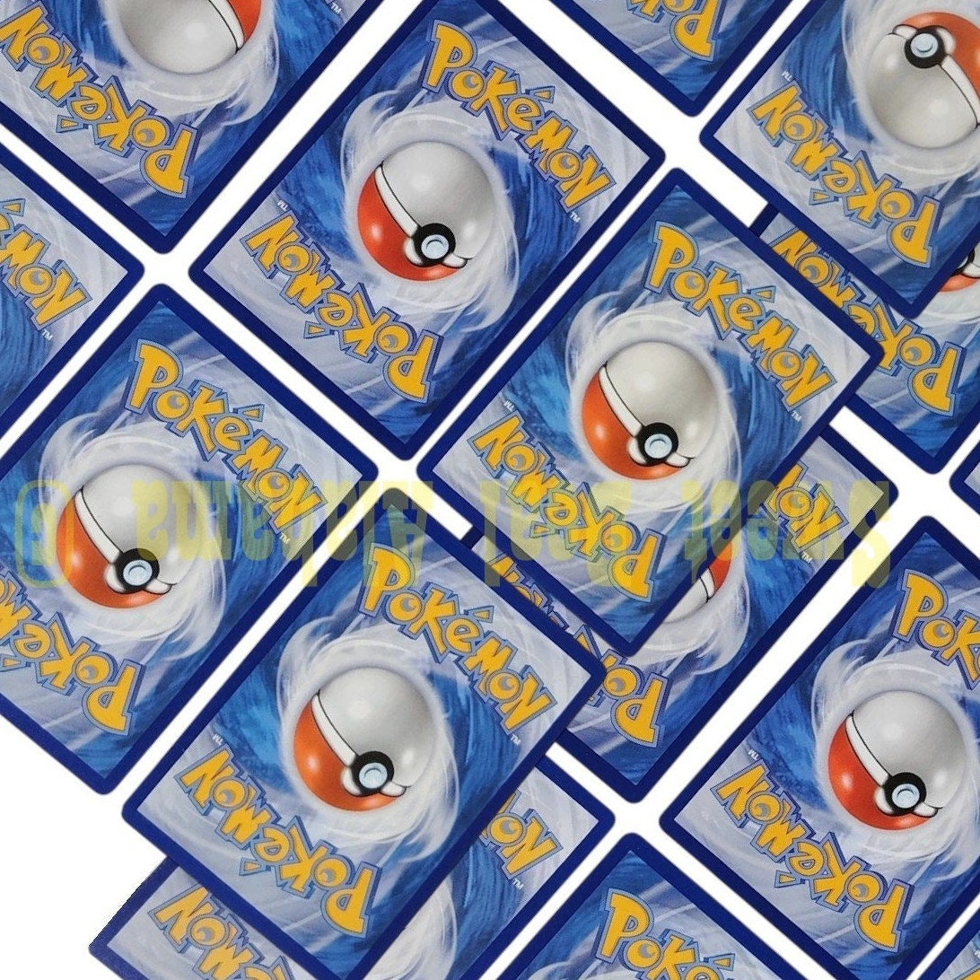 18 Random Pokémon Cards Pictured, Actual Photos Provided