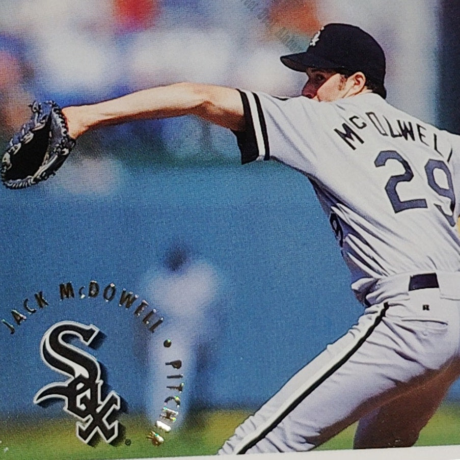 Jack McDowell, Chicago White Sox, #89, 1994 Fleer Baseball Collector's Card